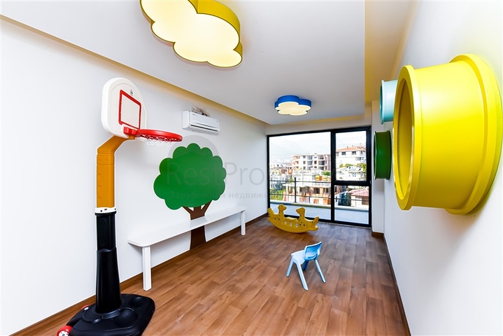 شقة 1+1 في مجمع فاخر في منطقة أوبا