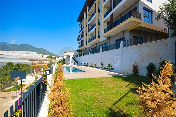 شقة 1+1 في مجمع فاخر في منطقة أوبا