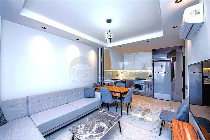 شقة 1+1 في مجمع فاخر في منطقة أوبا