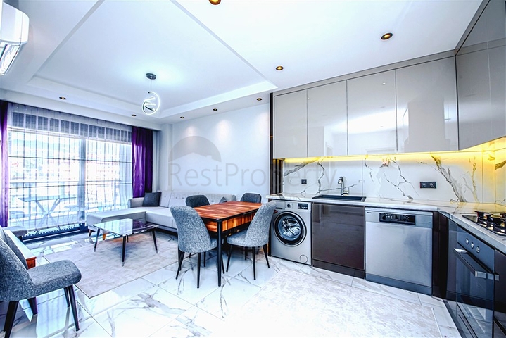 شقة 1+1 في مجمع فاخر في منطقة أوبا