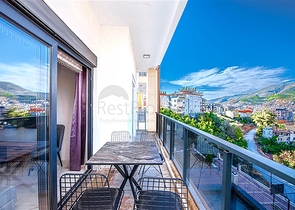 شقة 1+1 في مجمع فاخر في منطقة أوبا