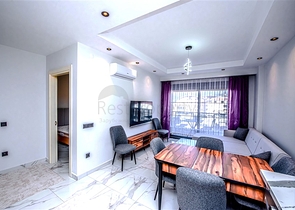 شقة 1+1 في مجمع فاخر في منطقة أوبا