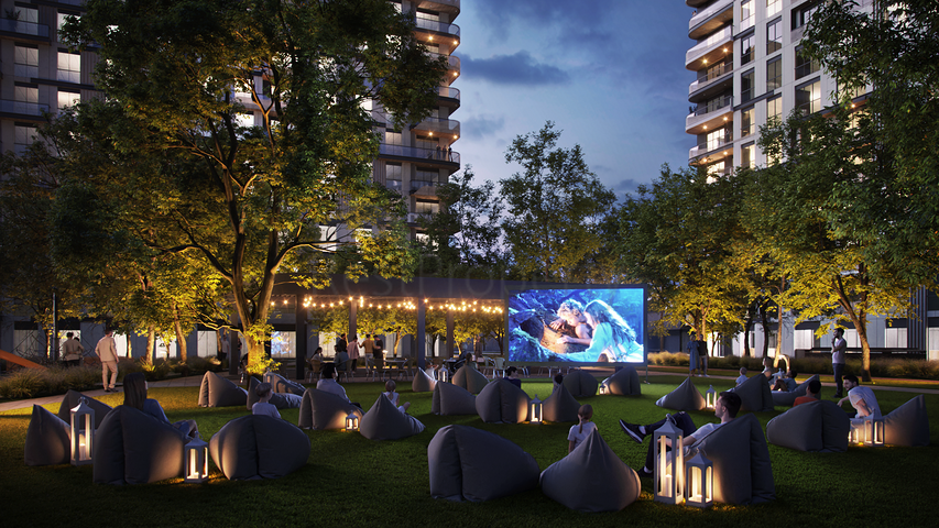 يقدم المشروع أسلوب حياة هادئ في أحضان الطبيعة