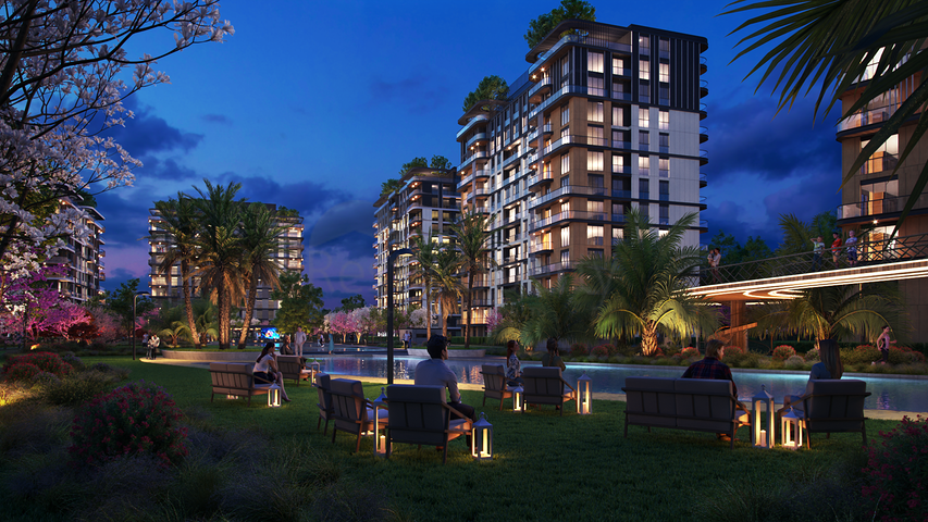 يقدم المشروع أسلوب حياة هادئ في أحضان الطبيعة