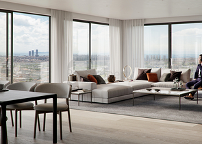 يقدم المشروع أسلوب حياة هادئ في أحضان الطبيعة