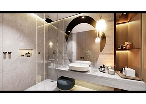 يقدم المشروع أسلوب حياة هادئ في أحضان الطبيعة