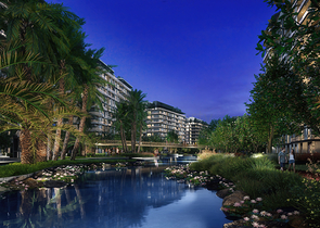 يقدم المشروع أسلوب حياة هادئ في أحضان الطبيعة