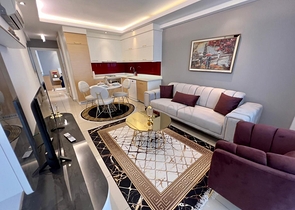 1 + 1 شقة 50 متر من البحر الأبيض المتوسط