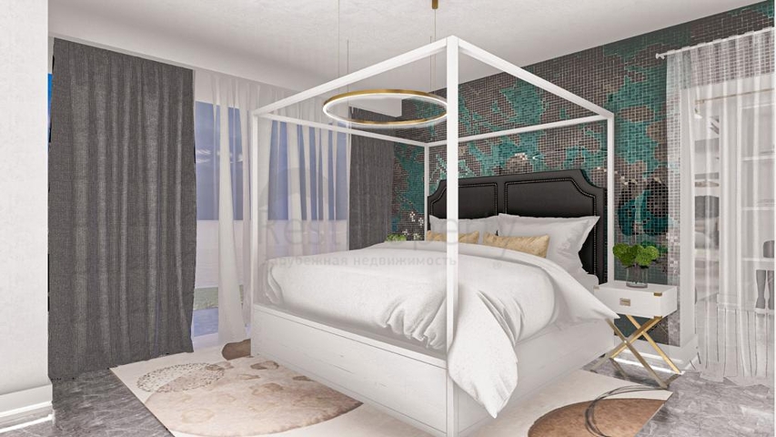 فيلا فاخرة 4 + 1 مع إطلالة بانورامية على البحر والقلعة 