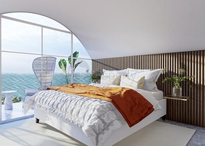 فيلا فاخرة 4 + 1 مع إطلالة بانورامية على البحر والقلعة 