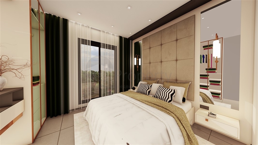 شقق من أربع غرف في مشروع جديد 