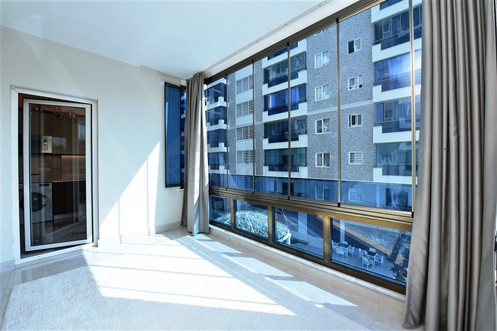 شقة فاخرة 2 + 1 في المجمع الأكثر شعبية في منطقة محمودلار