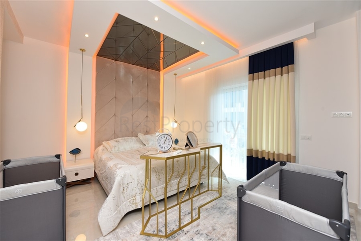 شقة فاخرة 2 + 1 في المجمع الأكثر شعبية في منطقة محمودلار