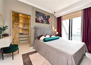 بنتهاوس مفروشة في منطقة أوبا الأوروبية