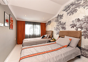 بنتهاوس مفروشة في منطقة أوبا الأوروبية