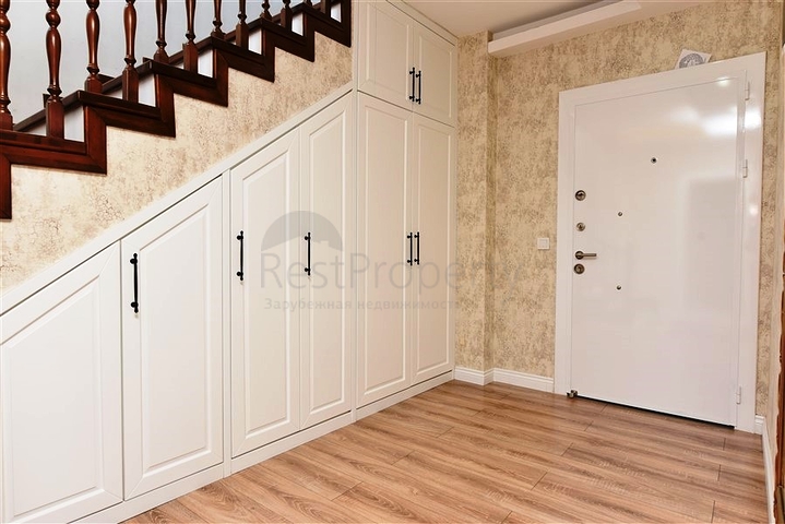 بنتهاوس 4 + 1 مع إطلالة مفتوحة على البحر وقلعة ألانيا