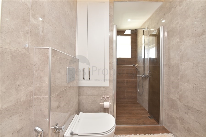 بنتهاوس 4 + 1 مع إطلالة مفتوحة على البحر وقلعة ألانيا