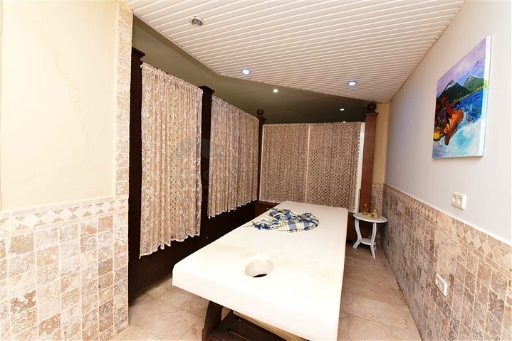 بنتهاوس 4 + 1 مع إطلالة مفتوحة على البحر وقلعة ألانيا