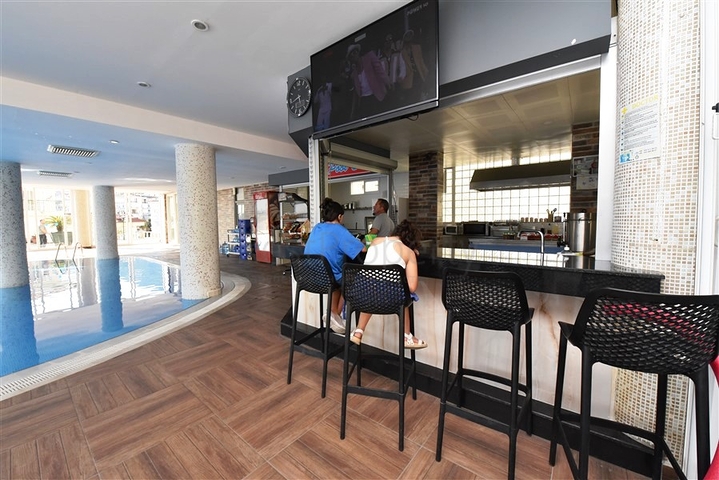 بنتهاوس 4 + 1 مع إطلالة مفتوحة على البحر وقلعة ألانيا