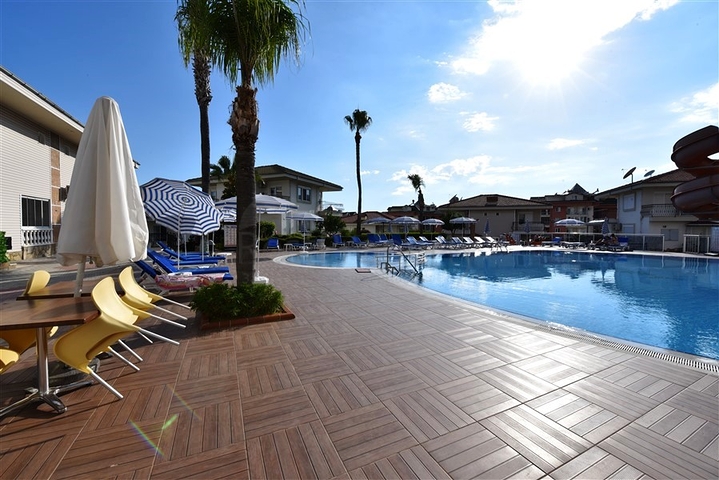 بنتهاوس 4 + 1 مع إطلالة مفتوحة على البحر وقلعة ألانيا