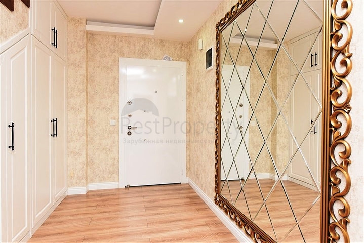 بنتهاوس 4 + 1 مع إطلالة مفتوحة على البحر وقلعة ألانيا