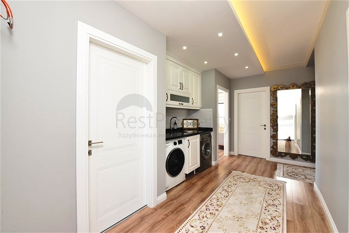 بنتهاوس 4 + 1 مع إطلالة مفتوحة على البحر وقلعة ألانيا