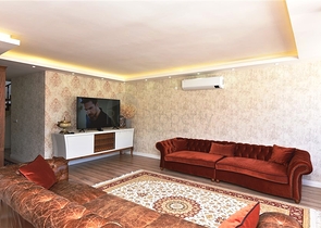 بنتهاوس 4 + 1 مع إطلالة مفتوحة على البحر وقلعة ألانيا