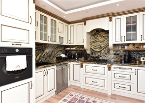 بنتهاوس 4 + 1 مع إطلالة مفتوحة على البحر وقلعة ألانيا