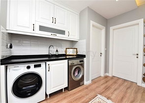 بنتهاوس 4 + 1 مع إطلالة مفتوحة على البحر وقلعة ألانيا