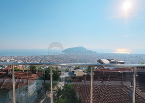 فيلا 4+1 مع مناظر خلابة وحمام سباحة