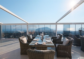 فيلا 4+1 مع مناظر خلابة وحمام سباحة