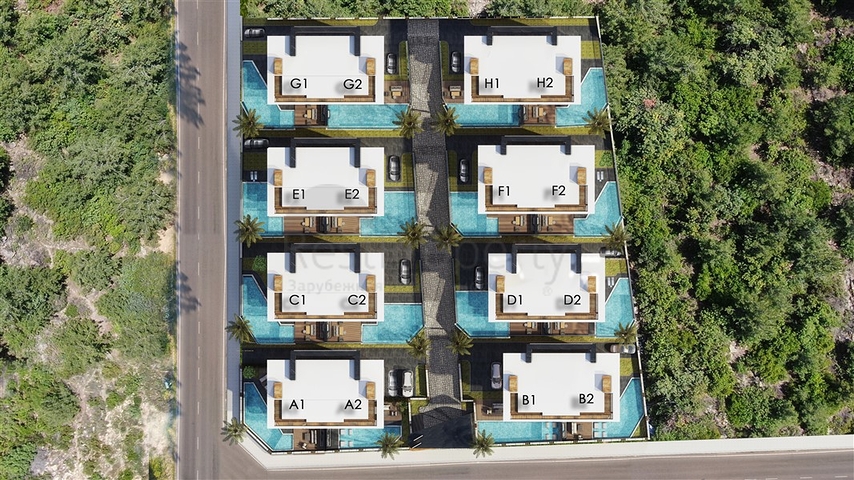 مشروع فيلا بريميوم في منطقة أوبا