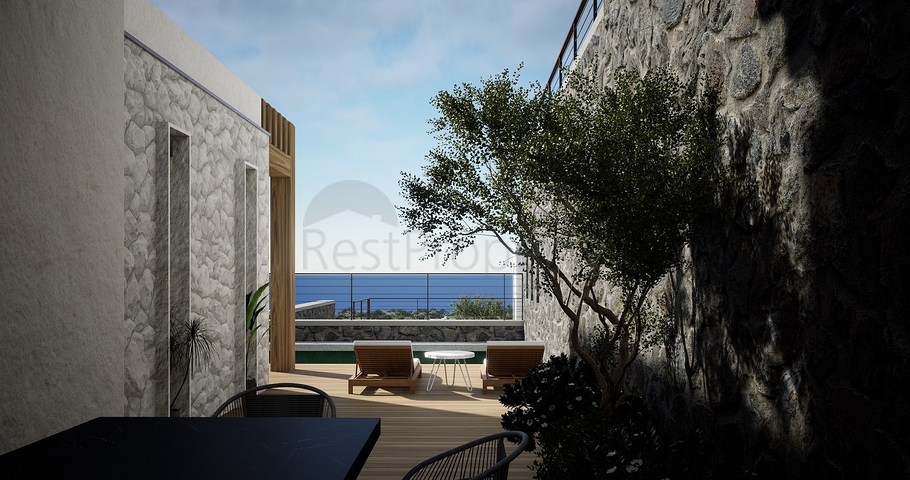 فيلات منفصلة ذات هندسة معمارية فريدة في منطقة غيوميوشليوك