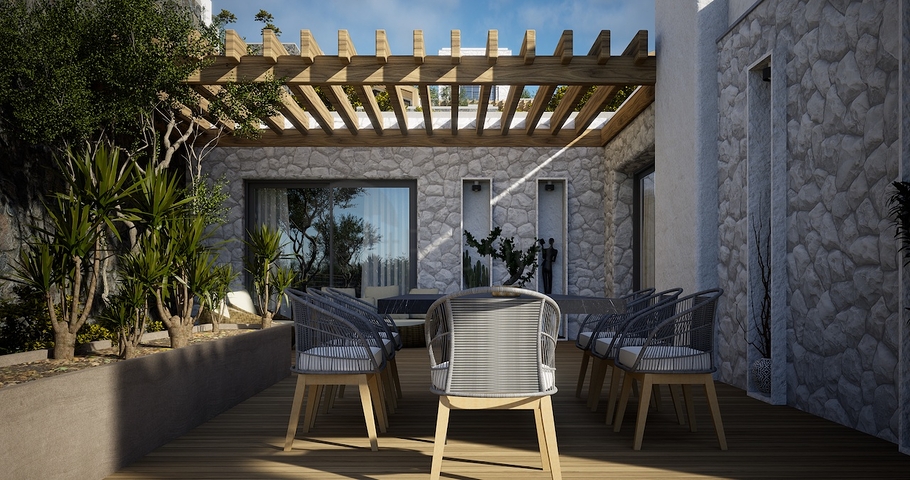 فيلات منفصلة ذات هندسة معمارية فريدة في منطقة غيوميوشليوك