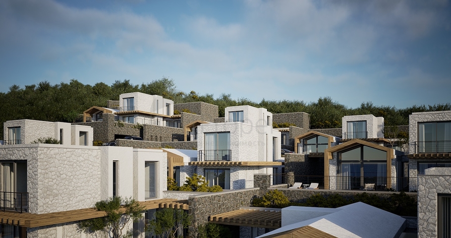 فيلات منفصلة ذات هندسة معمارية فريدة في منطقة غيوميوشليوك