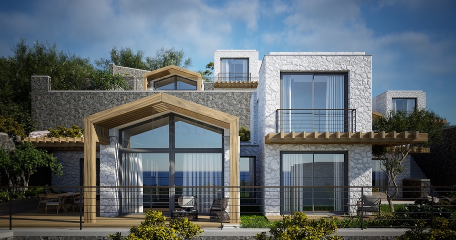 فيلات منفصلة ذات هندسة معمارية فريدة في منطقة غيوميوشليوك