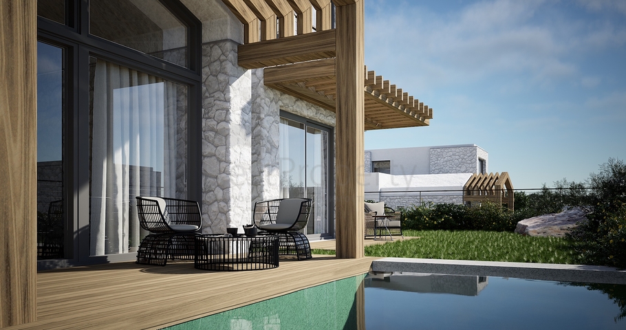 فيلات منفصلة ذات هندسة معمارية فريدة في منطقة غيوميوشليوك