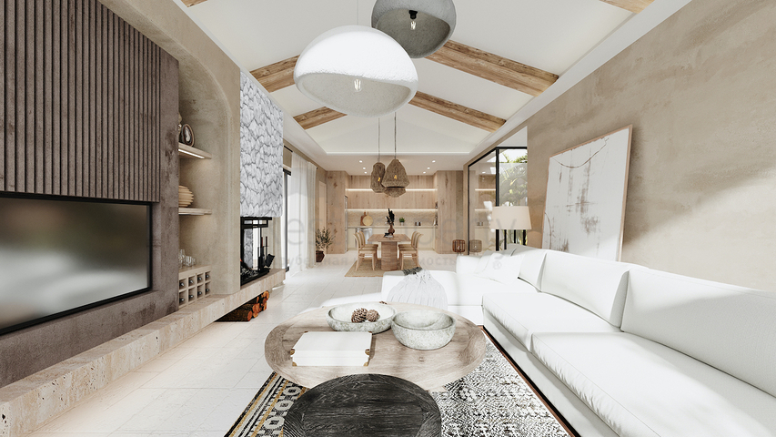 فيلات منفصلة ذات هندسة معمارية فريدة في منطقة غيوميوشليوك