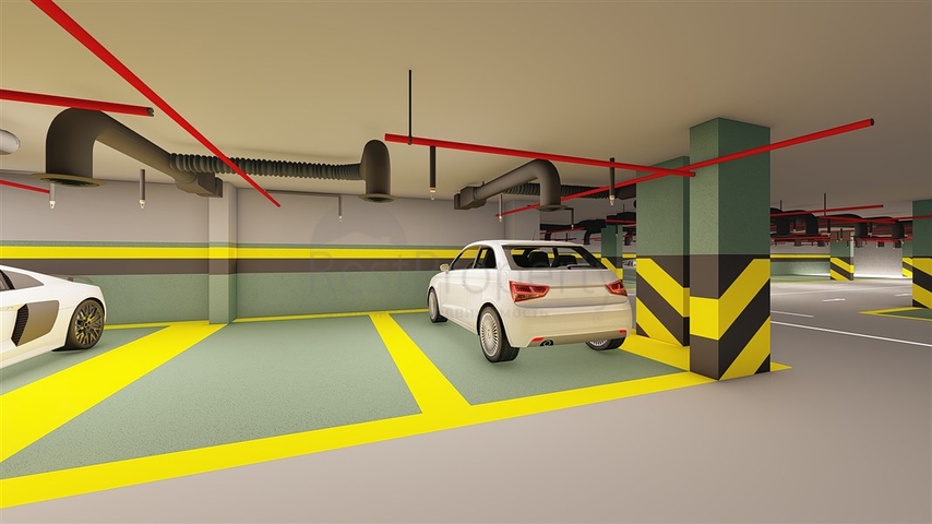 شقة 1+1 في مجمع جديد من الدرجة الممتازة