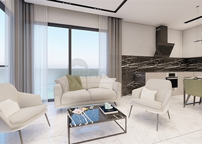 شقة 1+1 في مجمع جديد من الدرجة الممتازة