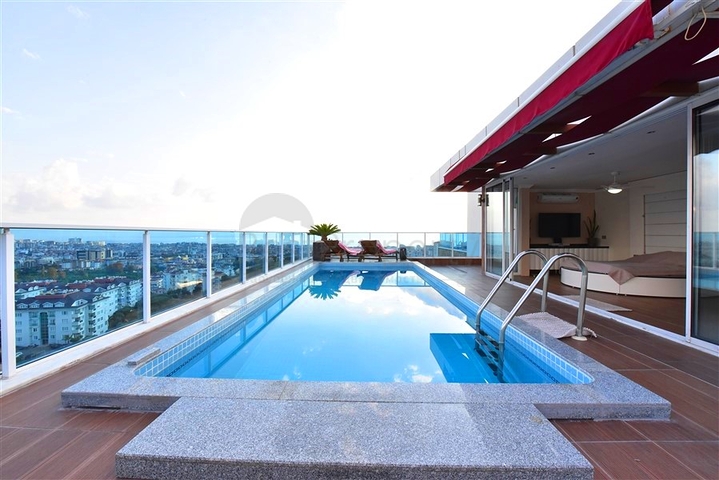 بنتهاوس في منطقة جيكجيلي مع إمكانية الحصول على الجنسية التركية