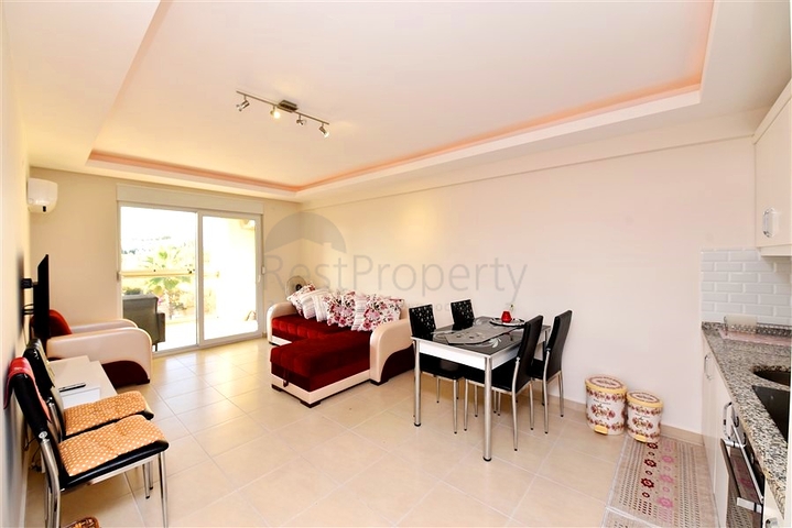 شقة 1+1 في أكثر المناطق السياحية في ألانيا-أفسالار 