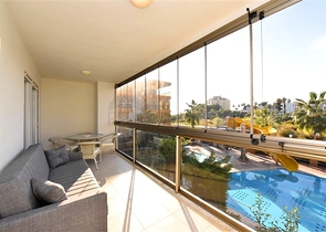 شقة 1+1 في أكثر المناطق السياحية في ألانيا-أفسالار 