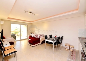 شقة 1+1 في أكثر المناطق السياحية في ألانيا-أفسالار 