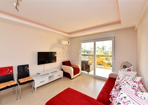 شقة 1+1 في أكثر المناطق السياحية في ألانيا-أفسالار 