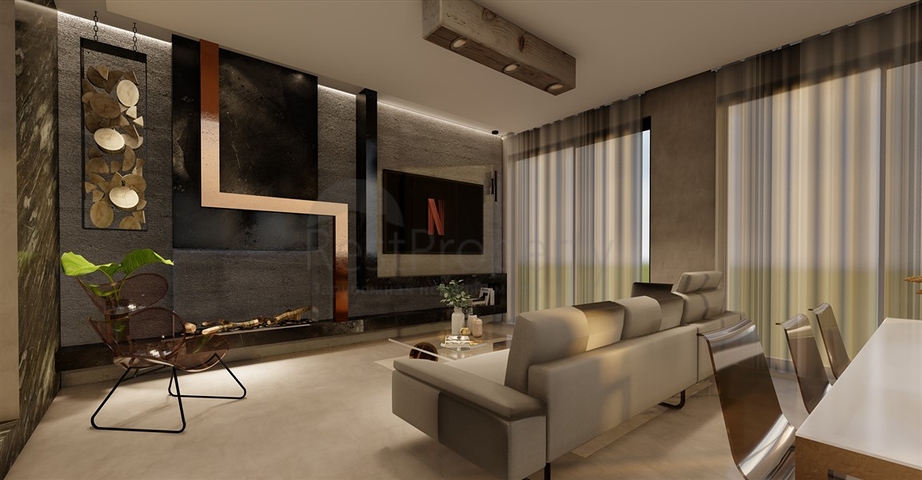 فيلات في منطقة سيكجيلي مع مناظر بانورامية خلابة