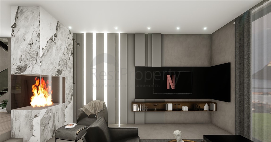 فيلات في منطقة سيكجيلي مع مناظر بانورامية خلابة