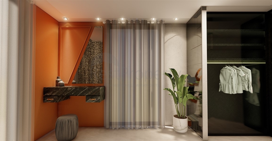 فيلات في منطقة سيكجيلي مع مناظر بانورامية خلابة