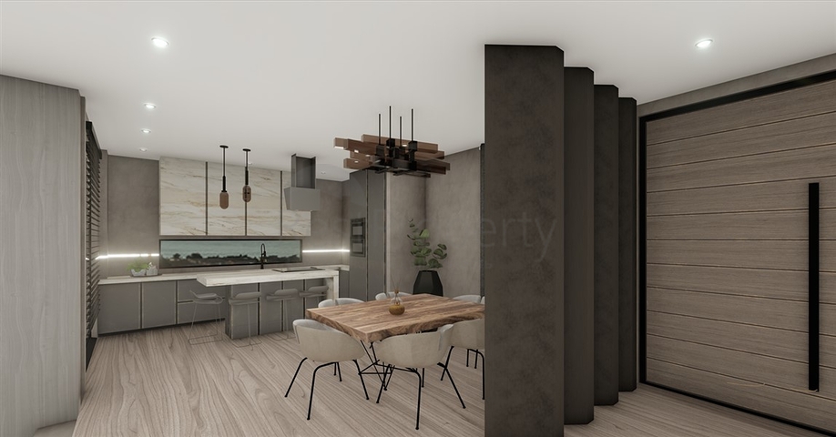 فيلات في منطقة سيكجيلي مع مناظر بانورامية خلابة