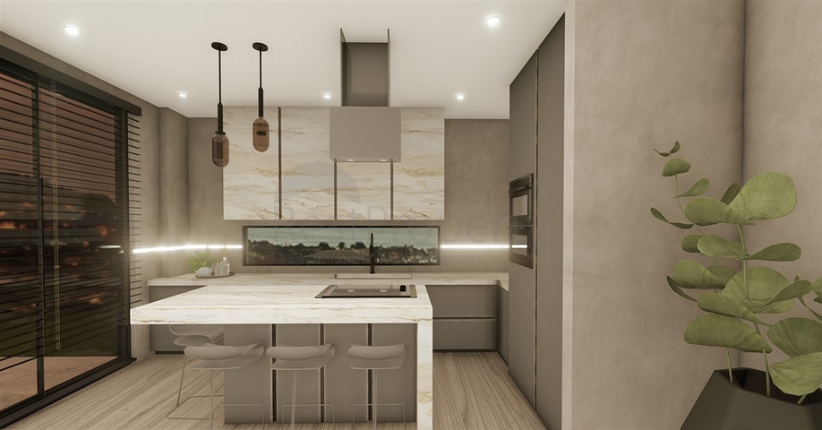 فيلات في منطقة سيكجيلي مع مناظر بانورامية خلابة